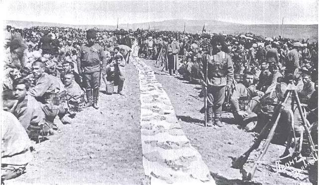 在土耳其軍隊中服役的 亞美尼亞士兵