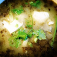 雪菜豆腐筍殼湯