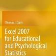 Excel 2007 for Educational and Psychological Statistics Excel 2007 for Educational and Psychological Statistics