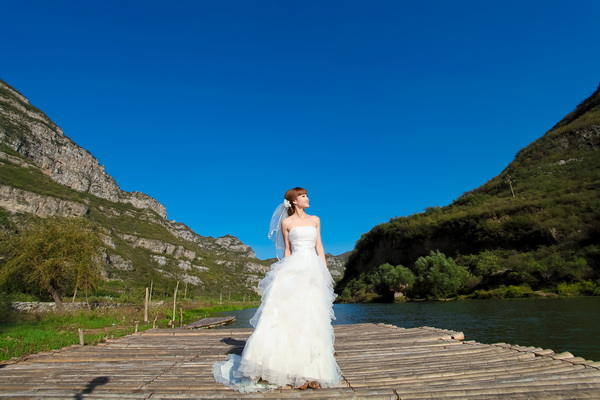 婚紗攝影作品之丹河峽谷