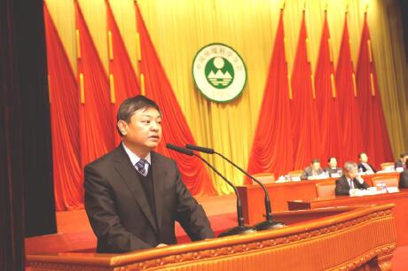 環境保護部副部長黃潤秋出席學會第八次全國會員代表大會並致辭