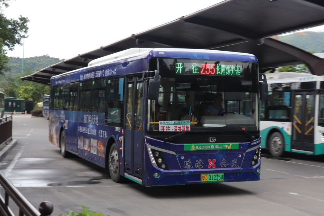 珠海公交Z55路 珠海公交Z55路