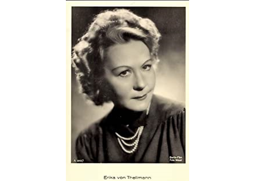 Erika von Thellmann Erika von Thellmann