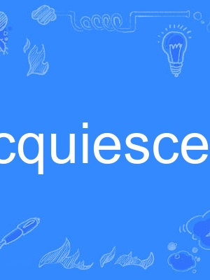 acquiescence acquiescence