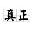 真正 真正