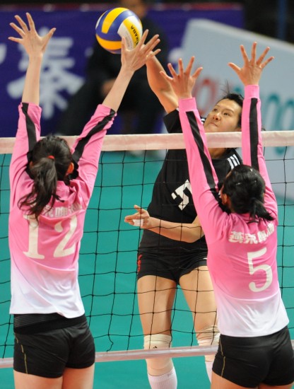 全運會女排預賽北京1-3解放軍