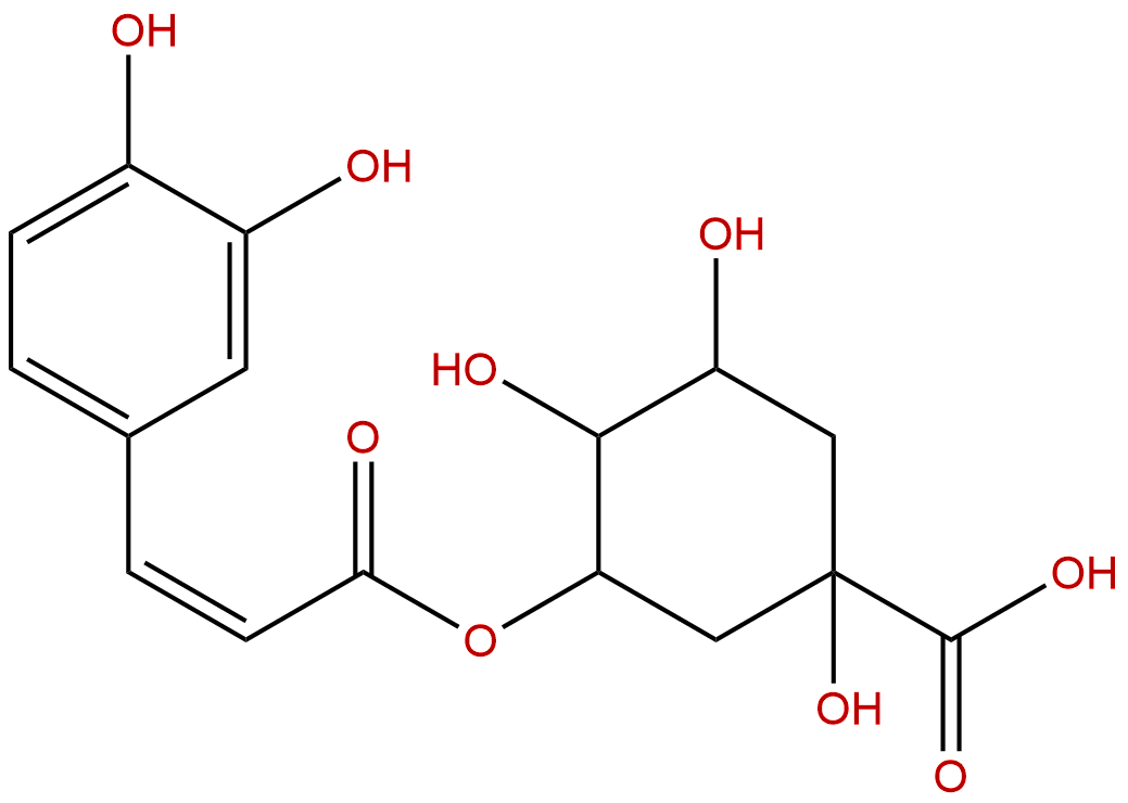 新綠原酸(5-咖啡醯奎寧酸)
