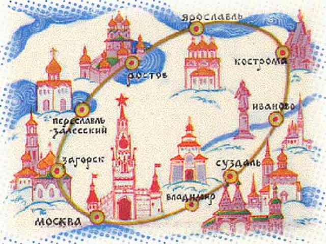 金環地區：八個傳統金環城市和莫斯科