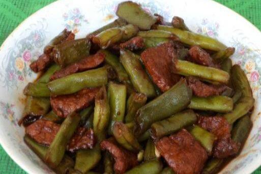 燉豇豆 燉豇豆
