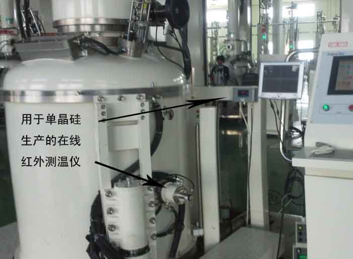 XTIR-F光纖測溫儀在單晶矽爐上的套用