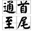 通首至尾