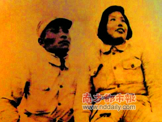 洪水和他的妻子陳劍戈