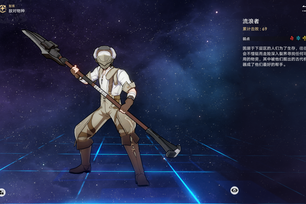 流浪者(遊戲《崩壞:星穹鐵道》中的敵對物種) 流浪者(遊戲《崩壞:星穹鐵道》中的敵對物種)