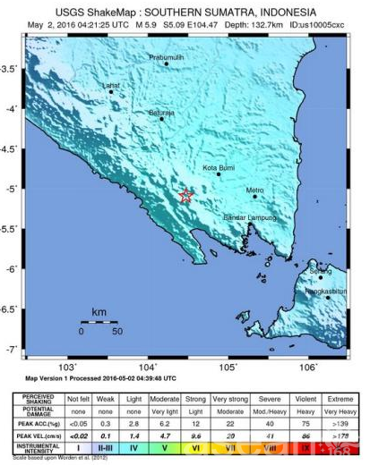 6·2蘇門答臘地震