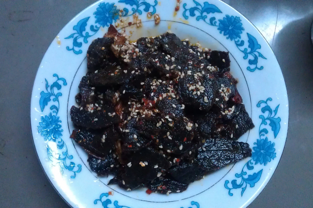乾炸麻辣牛肉 乾炸麻辣牛肉