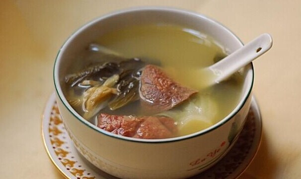 淡菜瘦肉湯