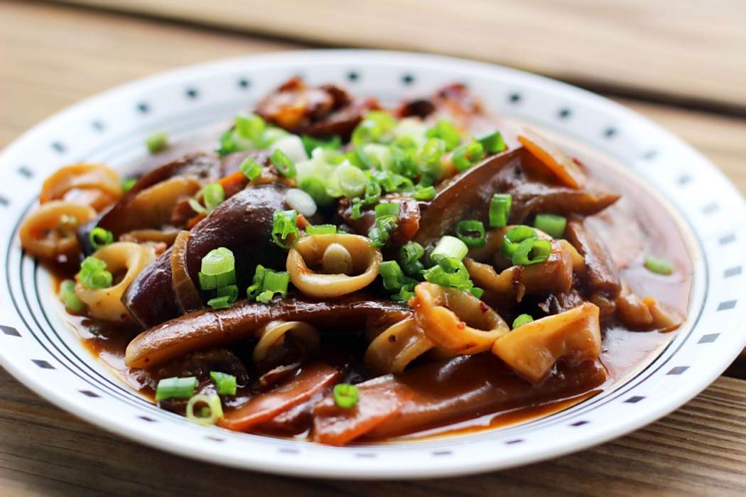 魷魚茄子 魷魚茄子