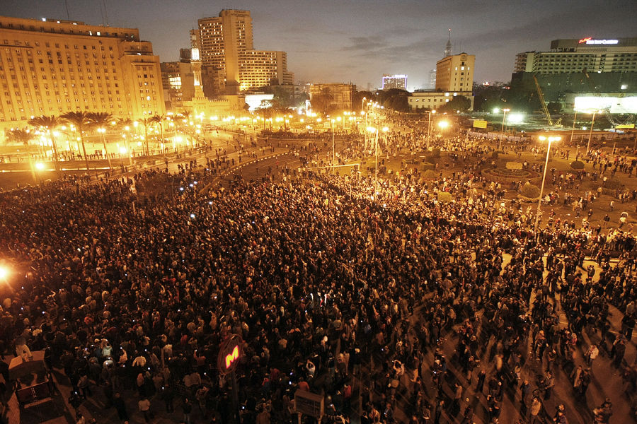 埃及萬人集會