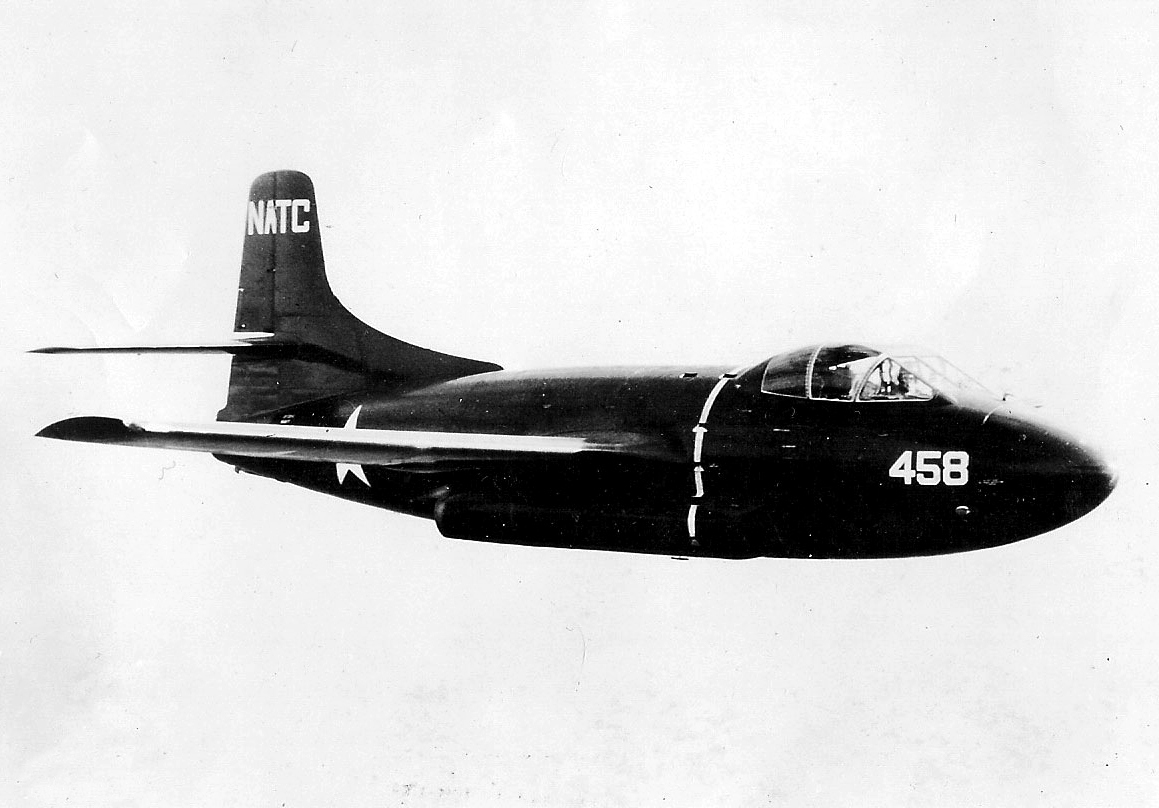 1949年，XF3D-1試飛期間