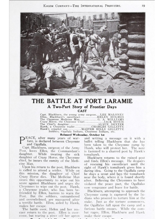 The Battle at Fort Laramie The Battle at Fort Laramie