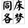 同床各夢 同床各夢