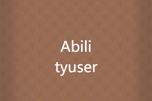 Abilityuser Abilityuser