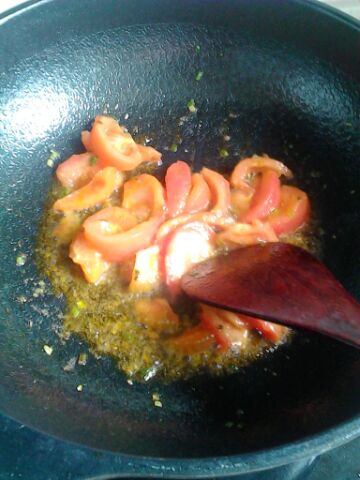 柿子雞蛋湯