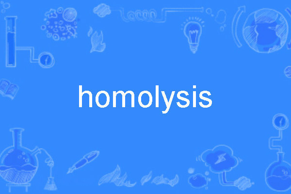 homolysis homolysis