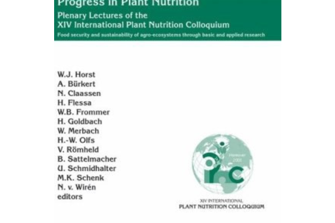Progress in Plant Nutrition Progress in Plant Nutrition