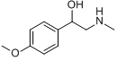 1-（4-甲氧基苯基）-2-（甲基氨基）乙醇
