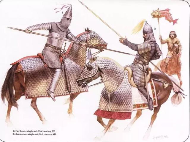 受到帕提亞影響 帕爾米拉的重騎兵也是人馬具裝