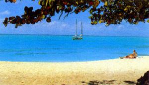 牙買加金色沙灘