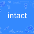 intact(英語單詞) intact(英語單詞)