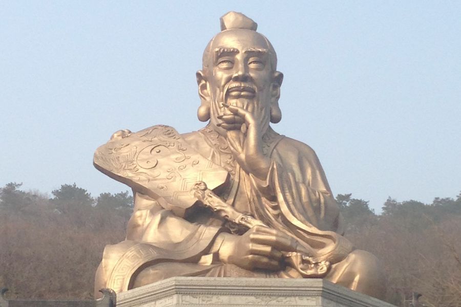 老子銅像(鎮江市茅山風景名勝區老子銅像) 老子銅像(鎮江市茅山風景名勝區老子銅像)