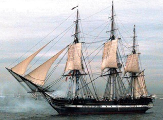 美國現役古戰船憲法號