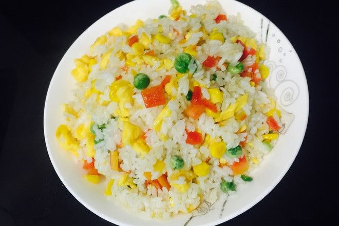 五彩蛋炒飯 五彩蛋炒飯