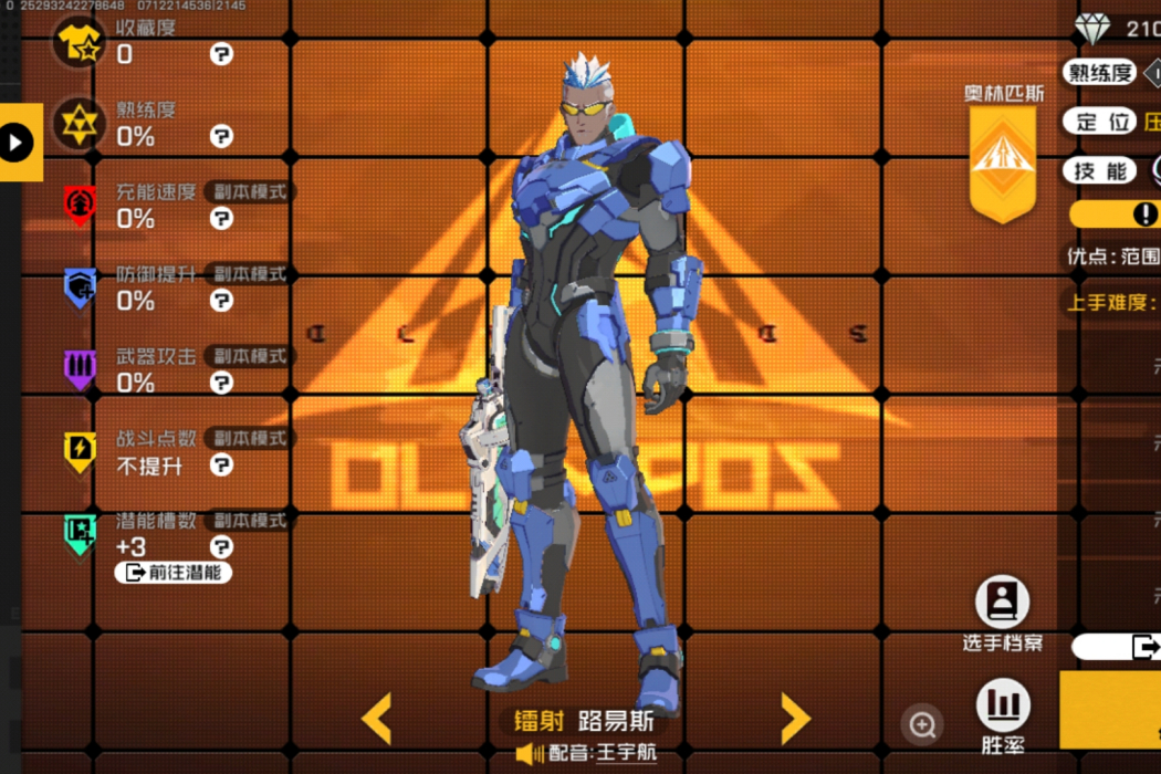 路易斯(《王牌戰士》里的一名壓制類選手角色) 路易斯(《王牌戰士》里的一名壓制類選手角色)