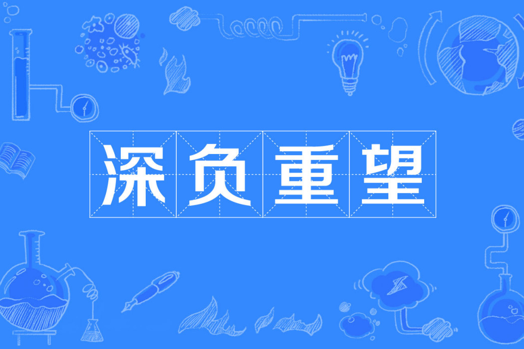 深負重望 深負重望