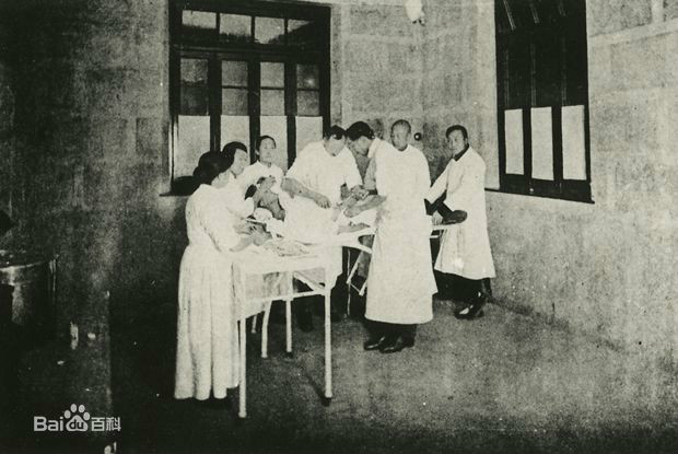 1920年南通醫院解剖室
