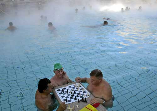 布達佩斯的塞切尼浴池