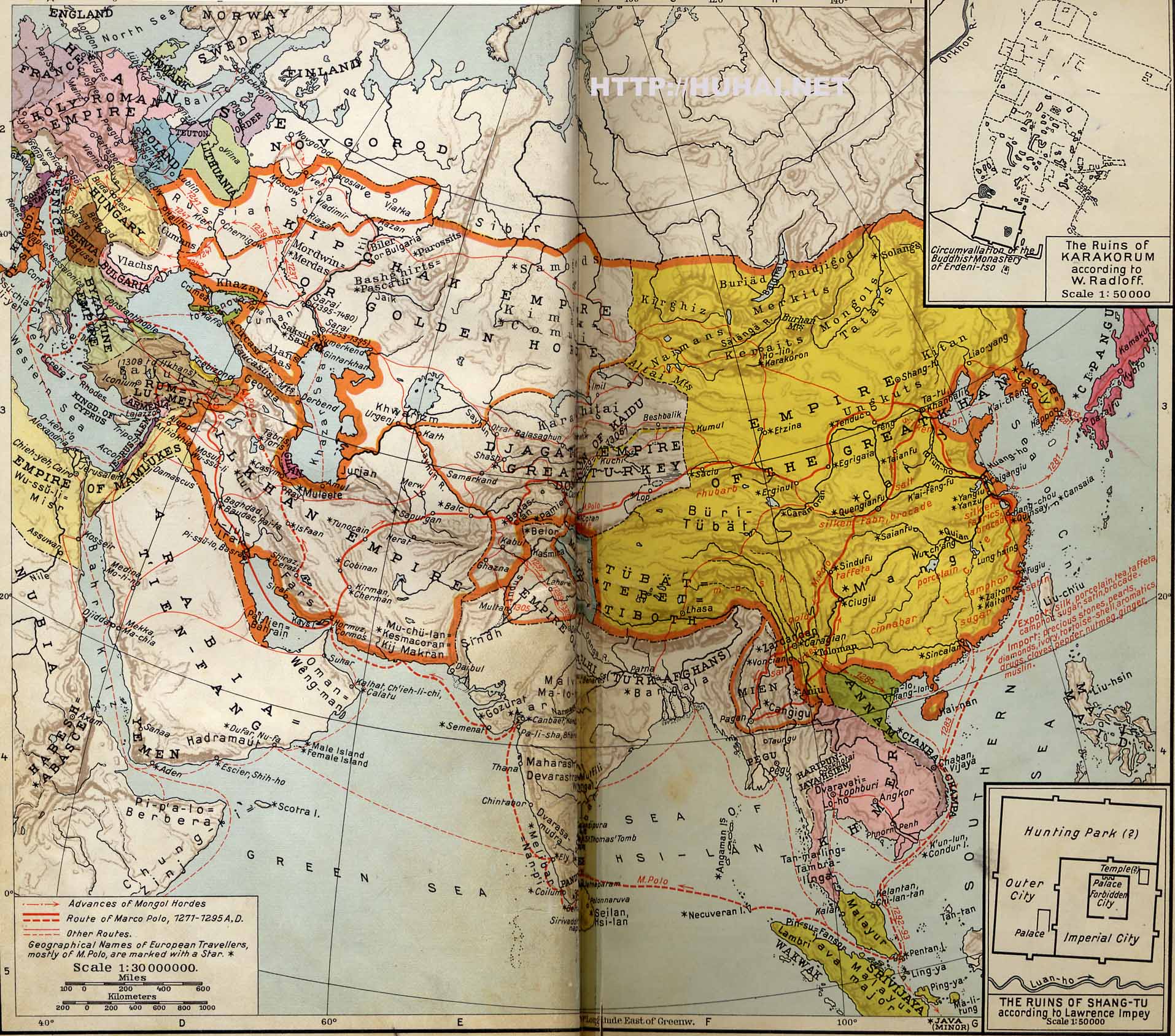 11世紀蒙古人統治的地區