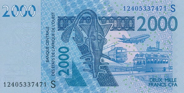 非洲金融共同體法郎(非洲法郎)