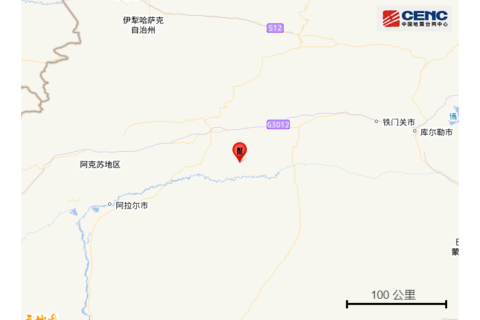 6·11庫車地震 6·11庫車地震