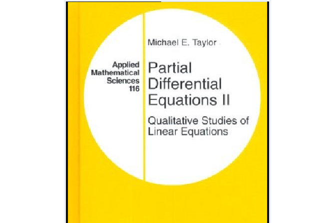 Partial Differential Equations II Partial Differential Equations II