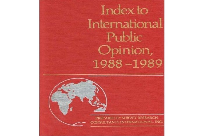 Index to International Public Opinion 1988-89 Index to International Public Opinion 1988-89