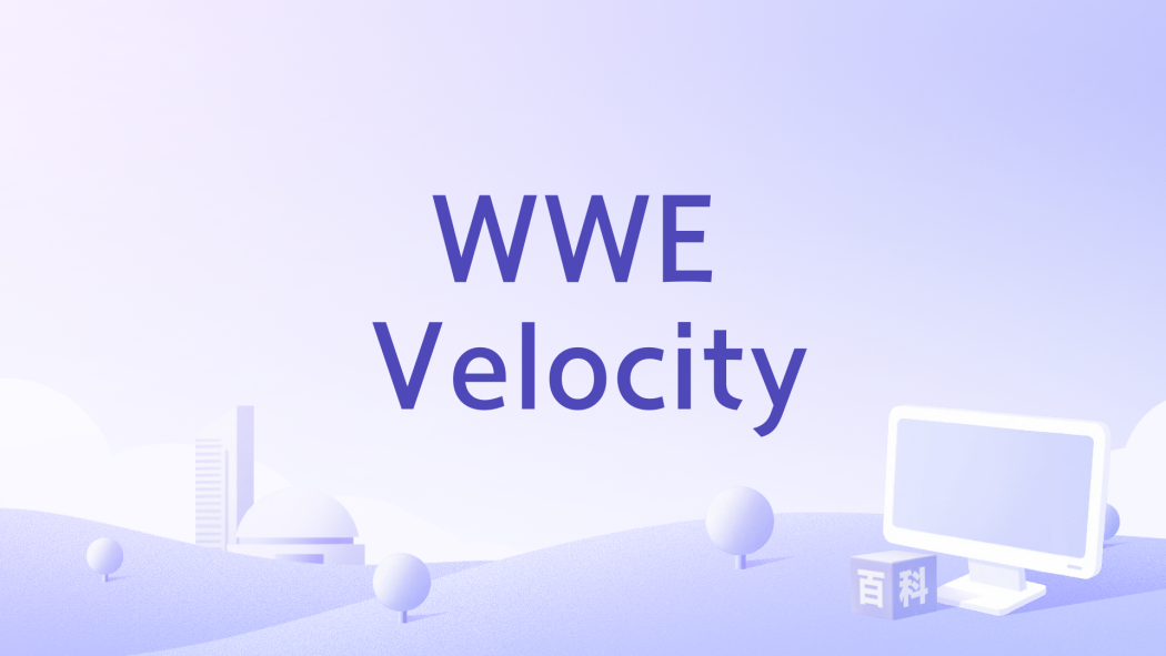 WWE Velocity WWE Velocity