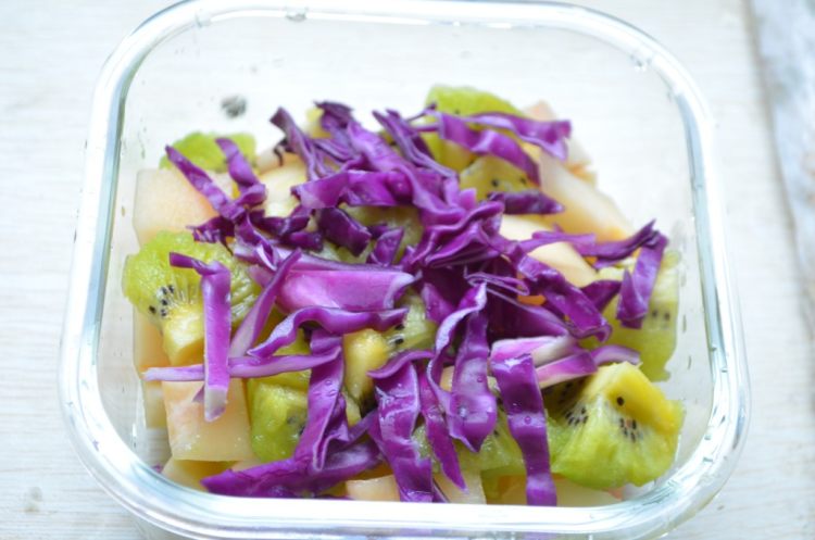紫甘藍水果沙拉