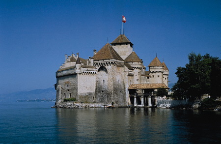 日內瓦湖上的西庸城堡