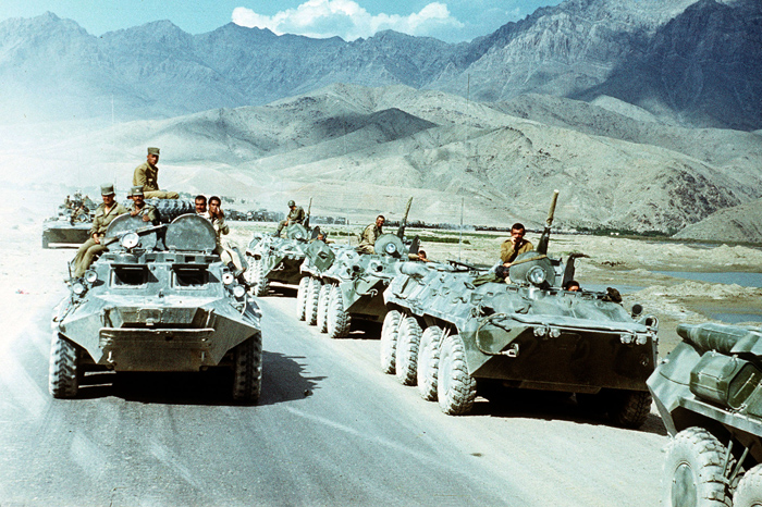 在阿富汗的BTR-80裝甲運輸車