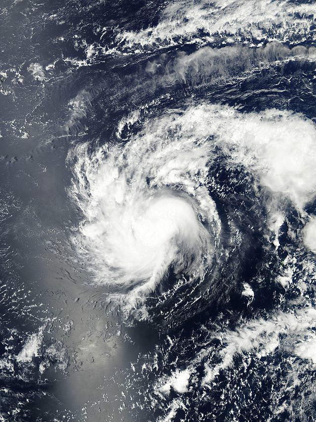 熱帶風暴海神 衛星雲圖